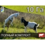 Электропастух для коз на 10 Га (1,3 км 2 ряда) Статик-3М